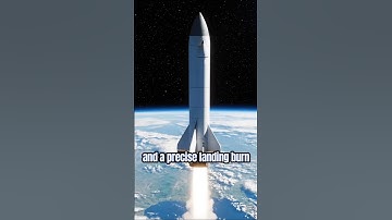 Why the Falcon 9 Can Land Vertically? #space #nasa