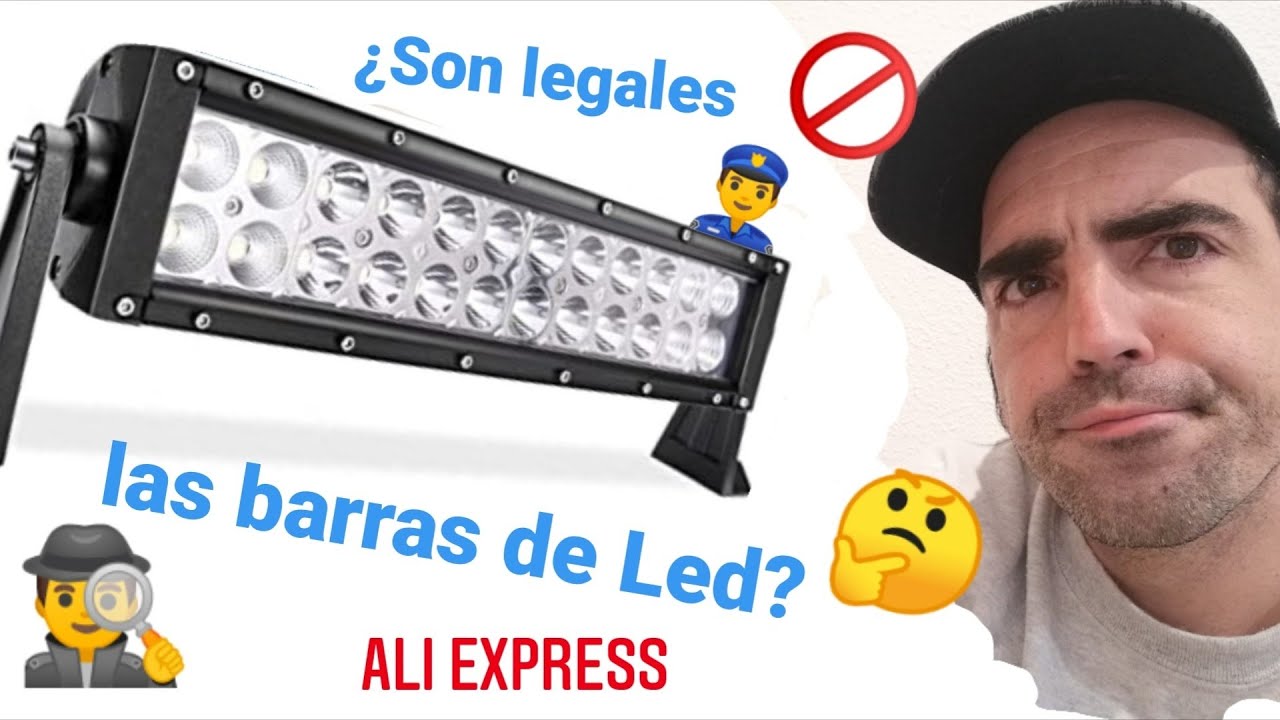 Son legales las barras de Led? 🤷‍♂️ 