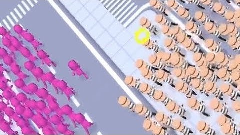 Crowd City World Record Map Control: 100.00% #61