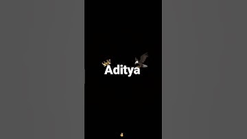 #ADITYA NAME STATUS #short #ytshorts #trending