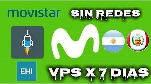 🔰VPS X 7 DIAS PARA MOVISTAR SIN REDES 📱HTTP INJECTOR📱