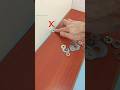 Woodworking Tips and Tricks! Cutting Laminate to Size. #shorts #diy #floor #tools