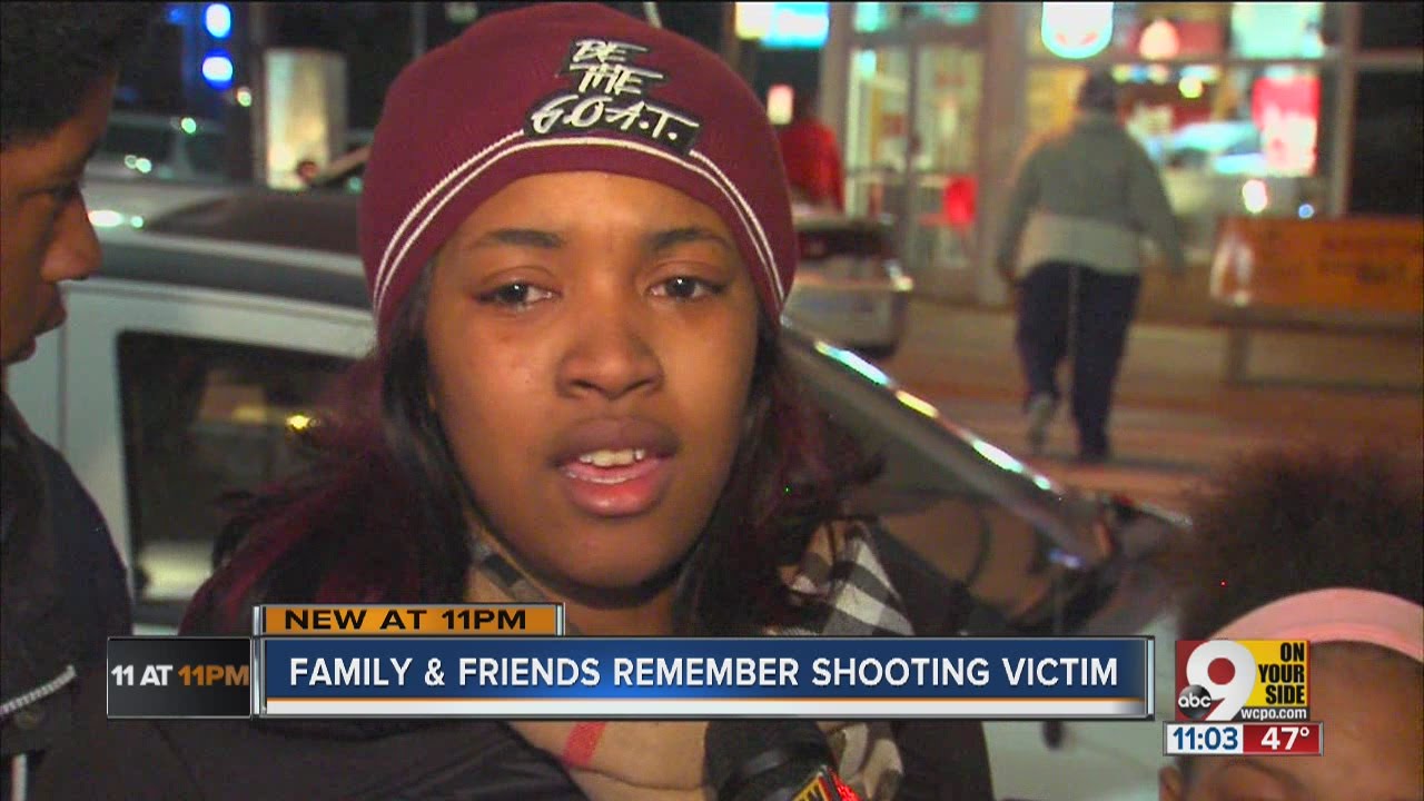 Family and friends hold vigil for 17-year-old shooting victim - YouTube