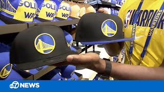 Go behind the scenes of new Warriors team store at Chase Center