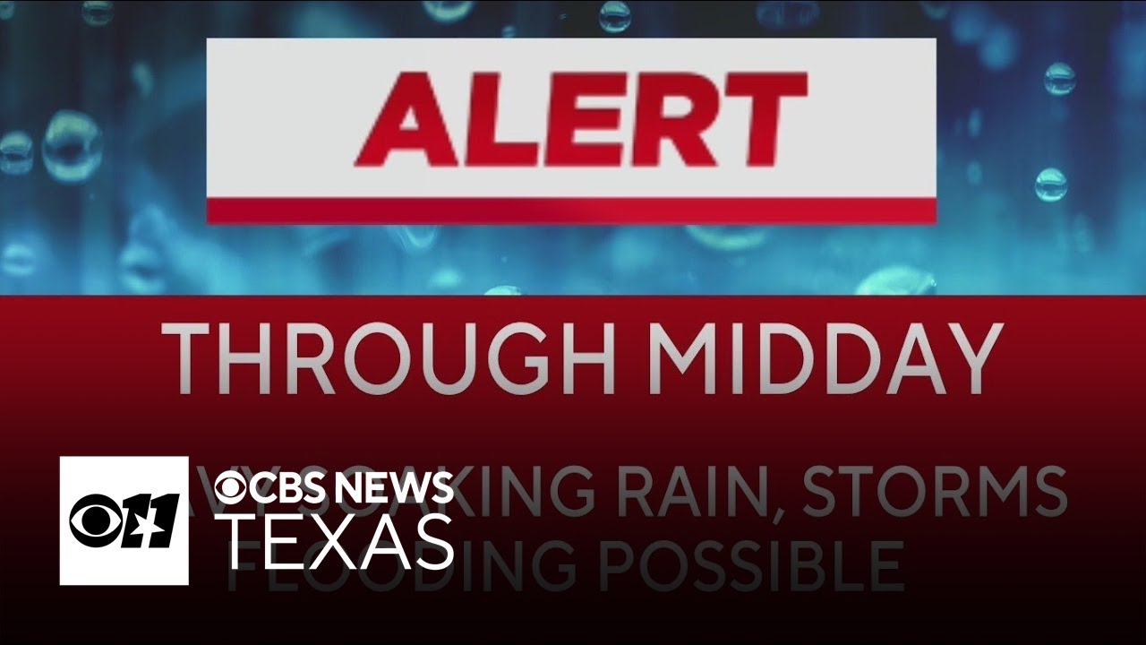 Flooding rain impacts Thursday morning commute across North Texas - YouTube