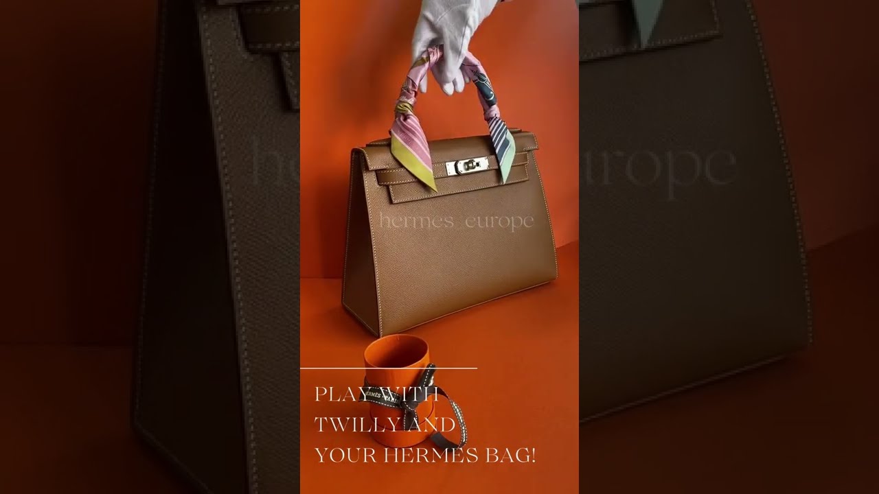How to tie #hermes twilly on your Birkin Bag *Asianfashionista* 