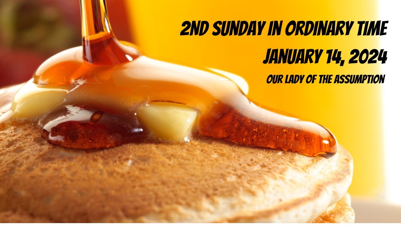 3rd Sunday in Ordinary Time Mass for Sunday, January 14, 2024 YouTube