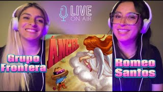 Grupo Frontera ft Romeo Santos-ÁNGEL❤️|REACCION SIN PRETENDER #reaccion #romeosantos #grupofrontera