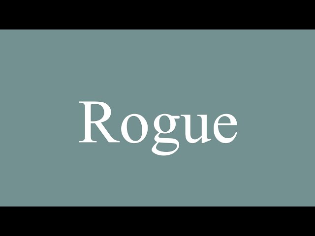 rogues  Tradução de rogues no Dicionário Infopédia de Francês - Português