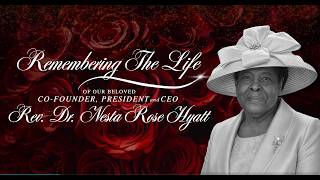 Celebration of Life - Homegoing Service - Rev. Dr. N.R. Hyatt