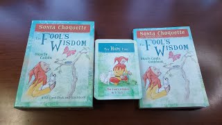 Unboxing The Fools Wisdom Oracle by Sonia Choquette