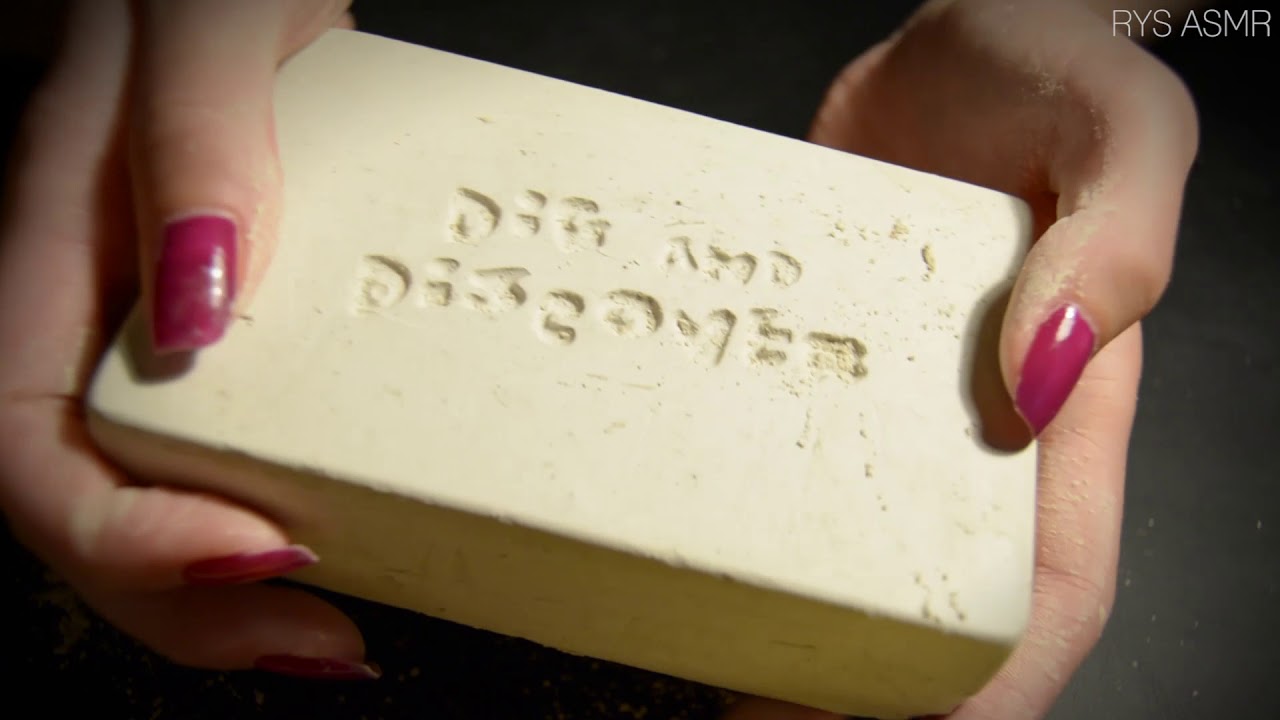 ASMR│Fossil Dig Kit │Excavation Kit by Tobar