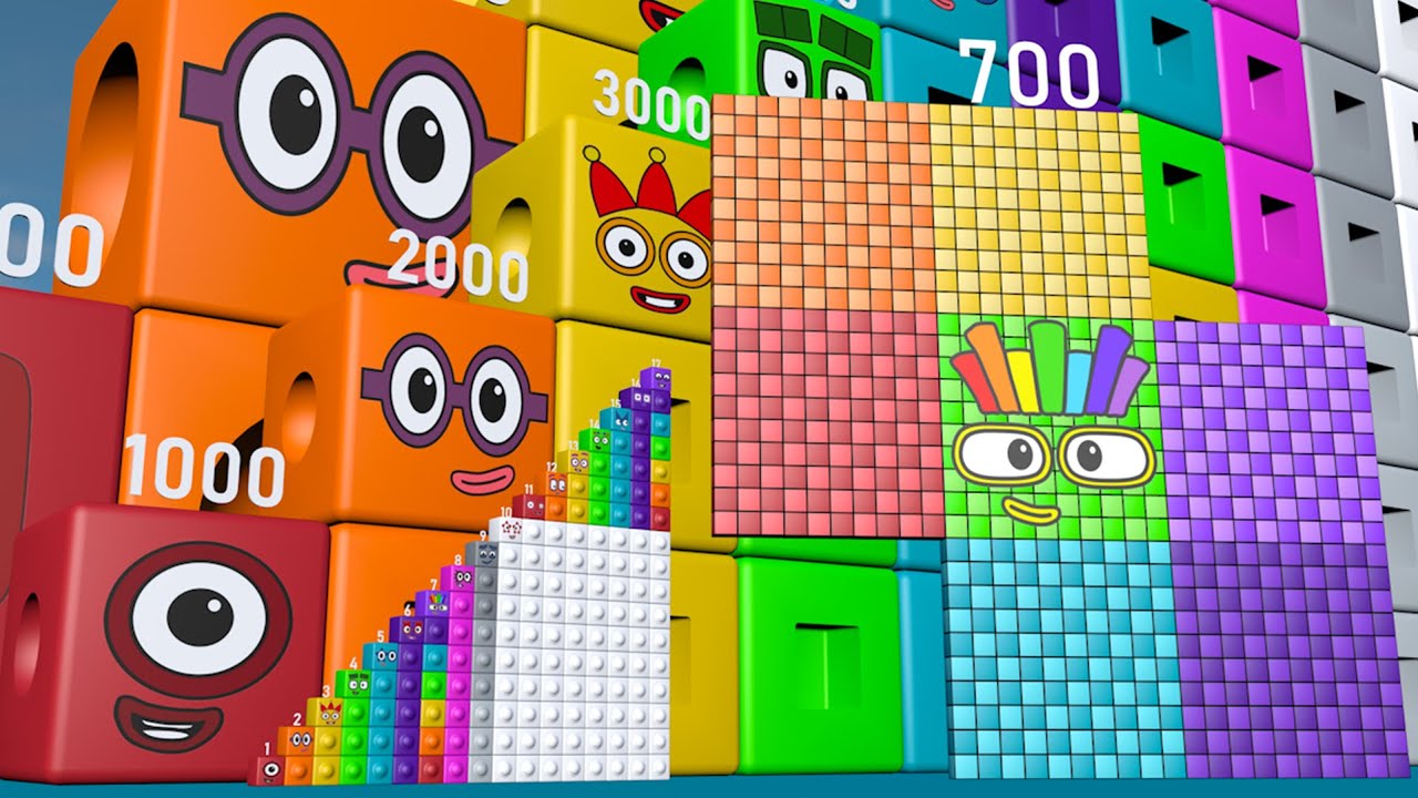 Numberblocks Puzzle Step Squad 70 700 700,000 27,000,000 MILLION ...