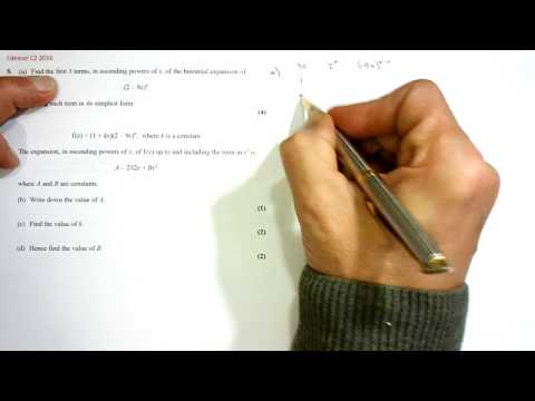 Edexcel C2 2016