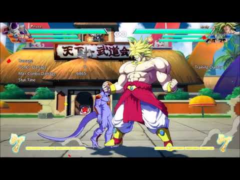 DBFZ triple solo disc frieza combo