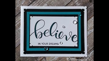 How To Use Foil On Cards Fast & Easy---Quick Tip