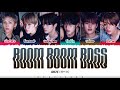 RIIZE 라이즈 Boom Boom Bass Lyrics Color Coded Han Rom Eng RIIZE 라이즈 Boom Boom Bass Lyrics Color Coded Han Rom Eng