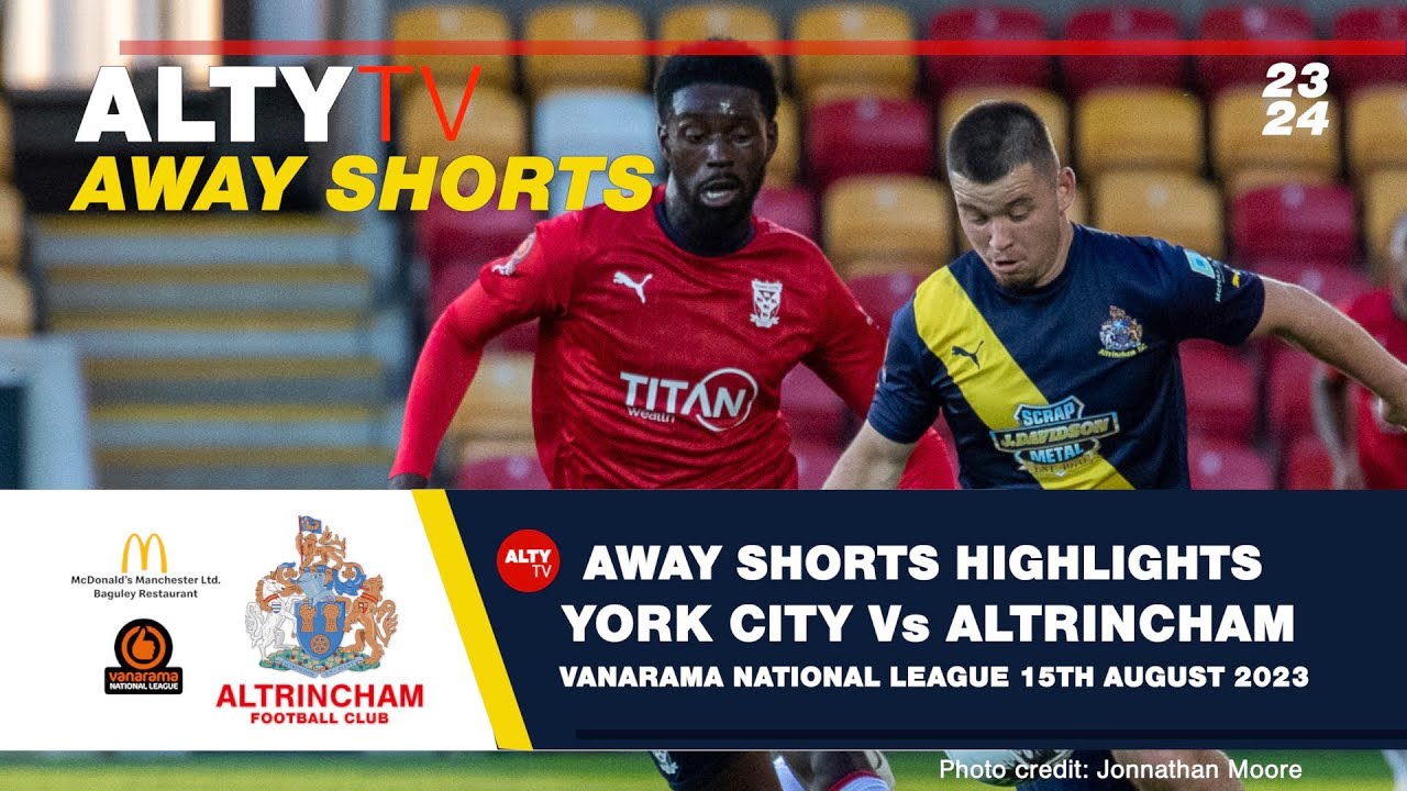 ▶️ Altrincham vs York City FC Live Stream & on TV, Prediction, H2H