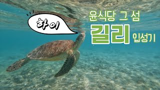 세계여행 ep31 🇮🇩 발리에서 길리 트라왕안 입성 | 윤식당 촬영지 길리, 거북이가 이렇게 많다고?