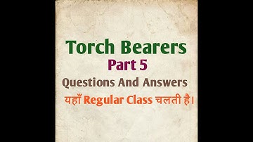 Torch bearers class 10th / Hindi translation/mp board general english part 5 by gp dixit