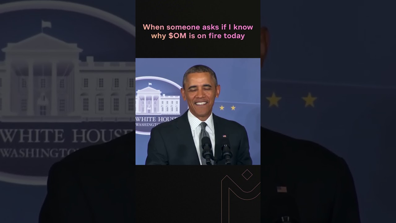 When someone asks if I know why $OM is on fire today.