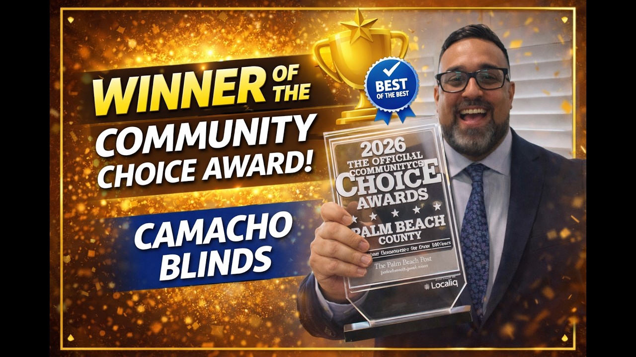 From Local Blinds Company to Community Awards Finalist
