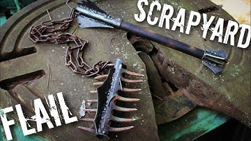 DEADLY FLAIL out of nothing but SCRAPS (not Morning Star) (or Mace) (Flail.)