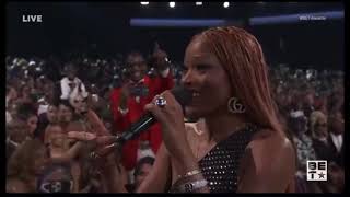 Hilariously Keke Palmer steals Druski’s Job and announces Cardi B’s performance at the #BETAwards