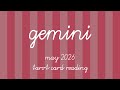 Gemini 𖡼⊱ May 2026 Tarot Card Reading