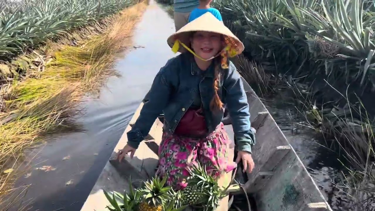 Mời cả nhà về MIỀN TÂY  đi vườn khóm với em nhé 