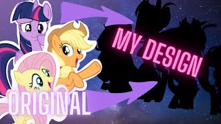 Redesigning MLP Characters!!! {Speedpaint + Commentary}