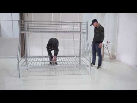 Vidéo: Comment monter un lit superposé ? Instructions d'assemblage des lits superposés