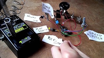 DIY Lo-fi Looper for under $15 : the LOOPCARD