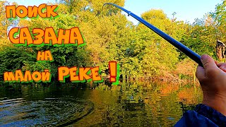 Рыбалка с БОКОВЫМ КИВКОМ на малой РЕЧКЕ ! Ловля КАРПА и ЛИНЯ по РОЙКАМ .