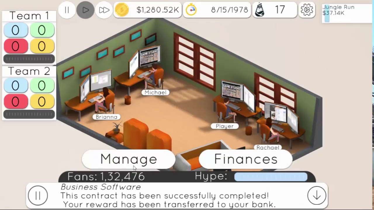 Game Studio Tycoon 2 Gameplay 4 Excellent Combos Youtube
