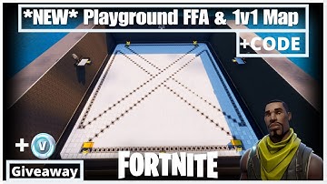 *NEW* Fortnite PLAYGROUND FFA || 1V1 MAP +CODE  (Fortnite Creative) (Fortnite Chapter 2 Season 2)...