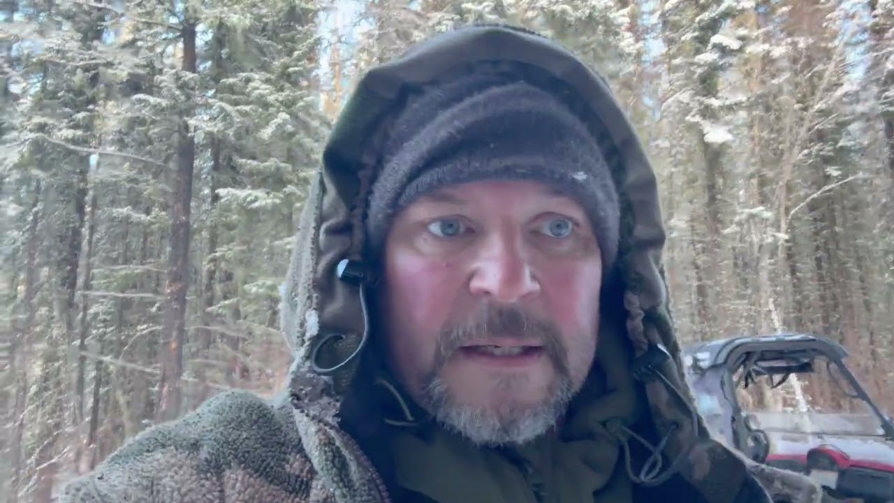 2025 Day 1 snare season - setting up bait sites.