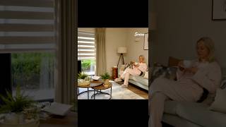Smart Motorized Zebra Blinds | Google Assistant & App Control | SERINA Blinds