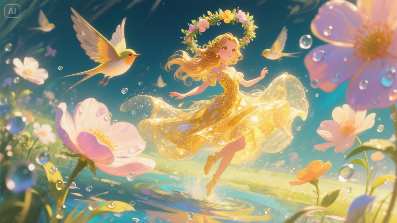 ✨ Flicker the Firefly’s Light Show | Glowing Night Rhyme for Kids 🌙🪰