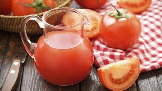 Receta Casera De Zumo De Tomate | Mejor Salud