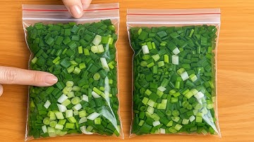 How to Preserve Green Onions for 1 YEAR – No Spoilage, No Freezer Needed!Clever Tricks