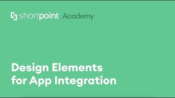 Integrate Apps and Create a Seamless Digital Workspace with SharePoint | ShortPoint Design Elements