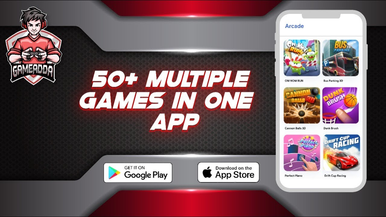 Enjoy Multiple Online Games in one App