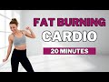 🔥20 Min FAT BURNING CARDIO for WEIGHT LOSS🔥KNEE FRIENDLY🔥NO JUMPING🔥FULL BODY BURN🔥