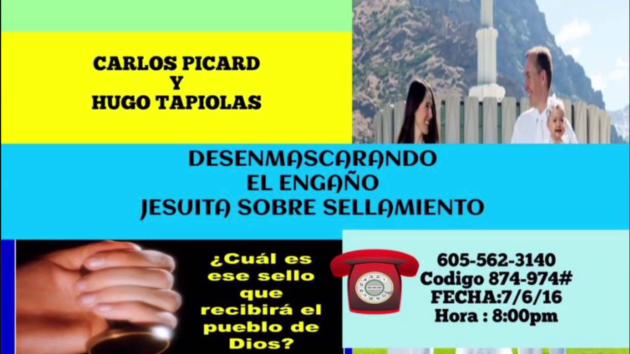 DESENMASCARANDO EL ENGANO JESUITA CARLOS PICART Y HUGO TAPIOLAS camera iphone 8 plus apk