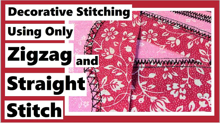 Create Your Own Decorative Stitching with Zigzag a...
