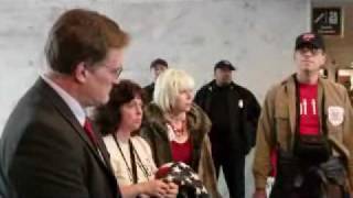 Code Red Rally in Washington at Brown's Office