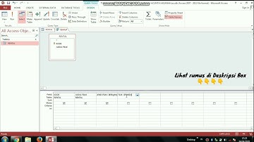 Menambahkan Field Dengan Rumus (Formula)|| Mengkombinasikan fungsi if dn string pada microsoft acces