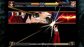 KOF 2002 UM Kasumi Easiest Quick Max Combo (3 Bars, Red Health) screenshot 5