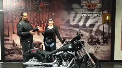Tammie Marshall's Brand New 2012 FLS103 Softail Sl...